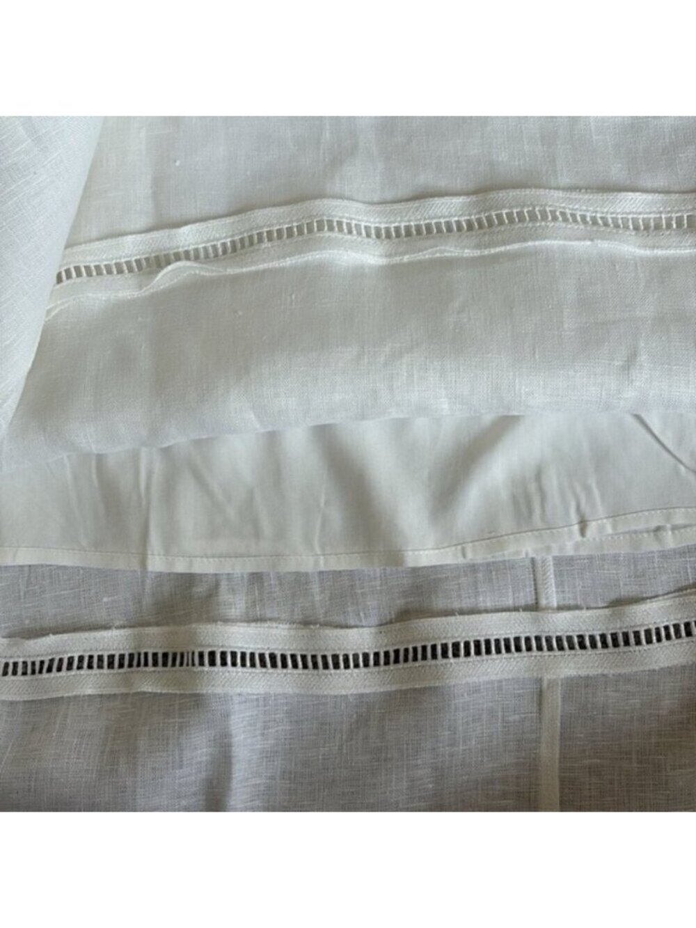 NEW Reformation Everett Linen Midi Dress White | US 4 UK 8 - Picture 16 of 16